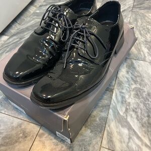 Men's Black Patent Leather Dress Shoes